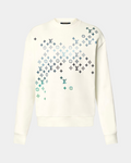 Louis Vuitton Embroidered Cotton Sweatshirt ‘Blanc Lait’ - Creps City