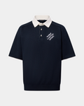 Louis Vuitton Embroidered Short-Sleeved Cotton Blend Polo Shirt - Creps City