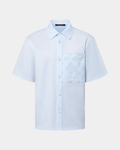 Louis Vuitton Flocked Short-Sleeved Cotton Shirt - Creps City