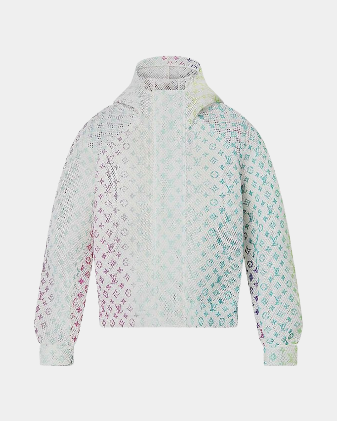 Louis Vuitton Gradient Monogram Hooded Blouson Jacket - Creps City