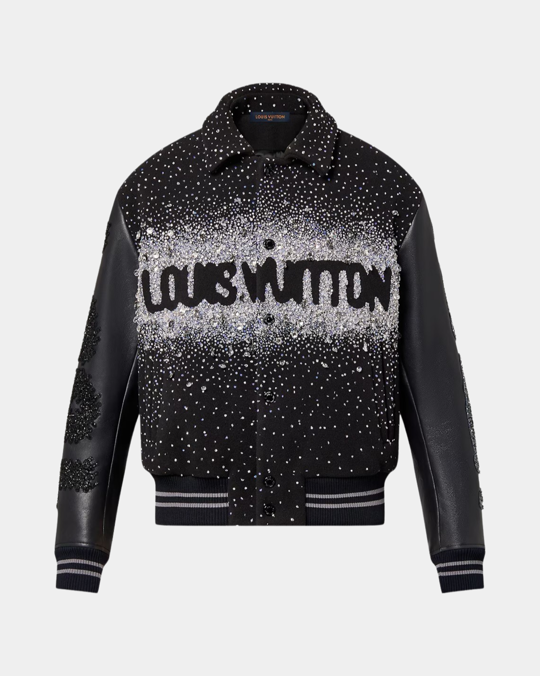 Louis Vuitton Made To Order Embroidered Varsity Blouson - Creps City