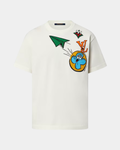 Louis Vuitton Monogram Comics Intarsia Short-Sleeved Crewneck - Creps City