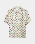 Louis Vuitton Monogram Printed Short-Sleeved Silk Shirt - Creps City