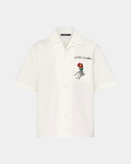 Louis Vuitton Open Collar Short-Sleeved Cotton Shirt - Creps City