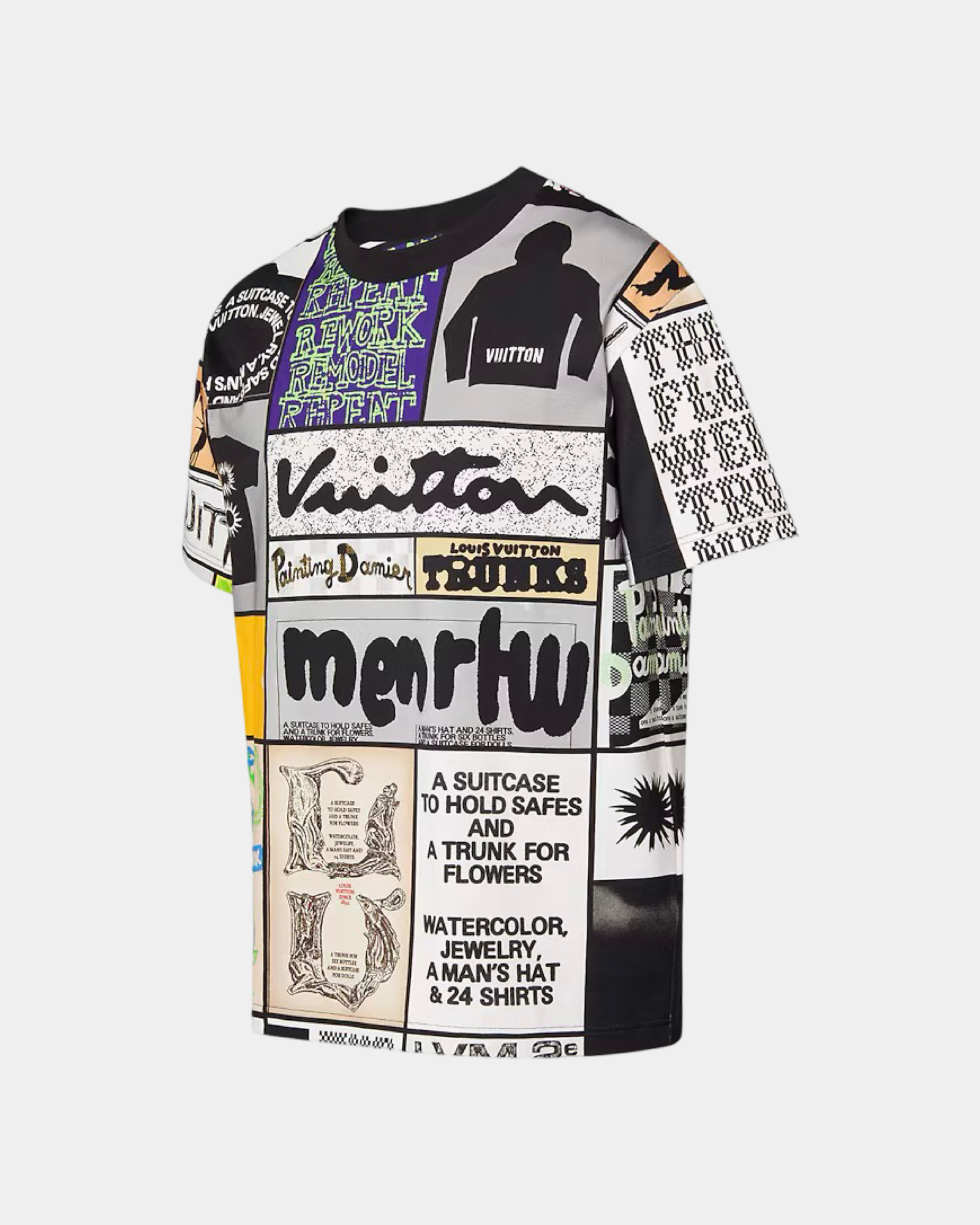 Louis Vuitton Printed Cotton T-Shirt - Creps City