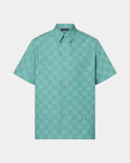 Louis Vuitton Printed Short-Sleeved Cotton Shirt - Creps City