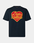 Louis Vuitton x Nigo Intarsia Jacquard Heart Crewneck Dark Ocean - Creps City
