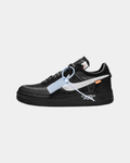 Off-White x Nike Air Force 1 Black - Creps City