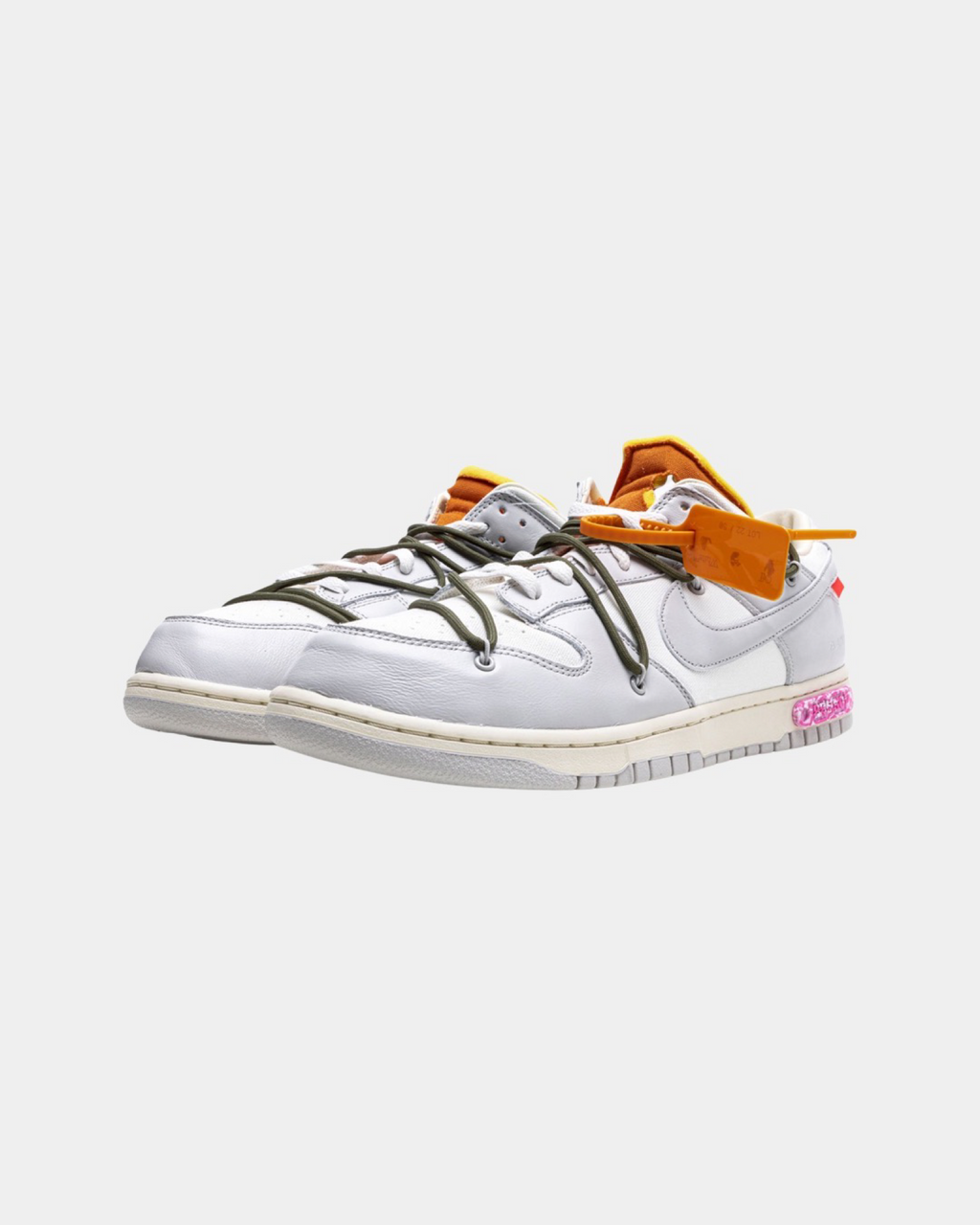 Off-White x Nike Dunk Low 'Lot 22 of 50' - Creps City