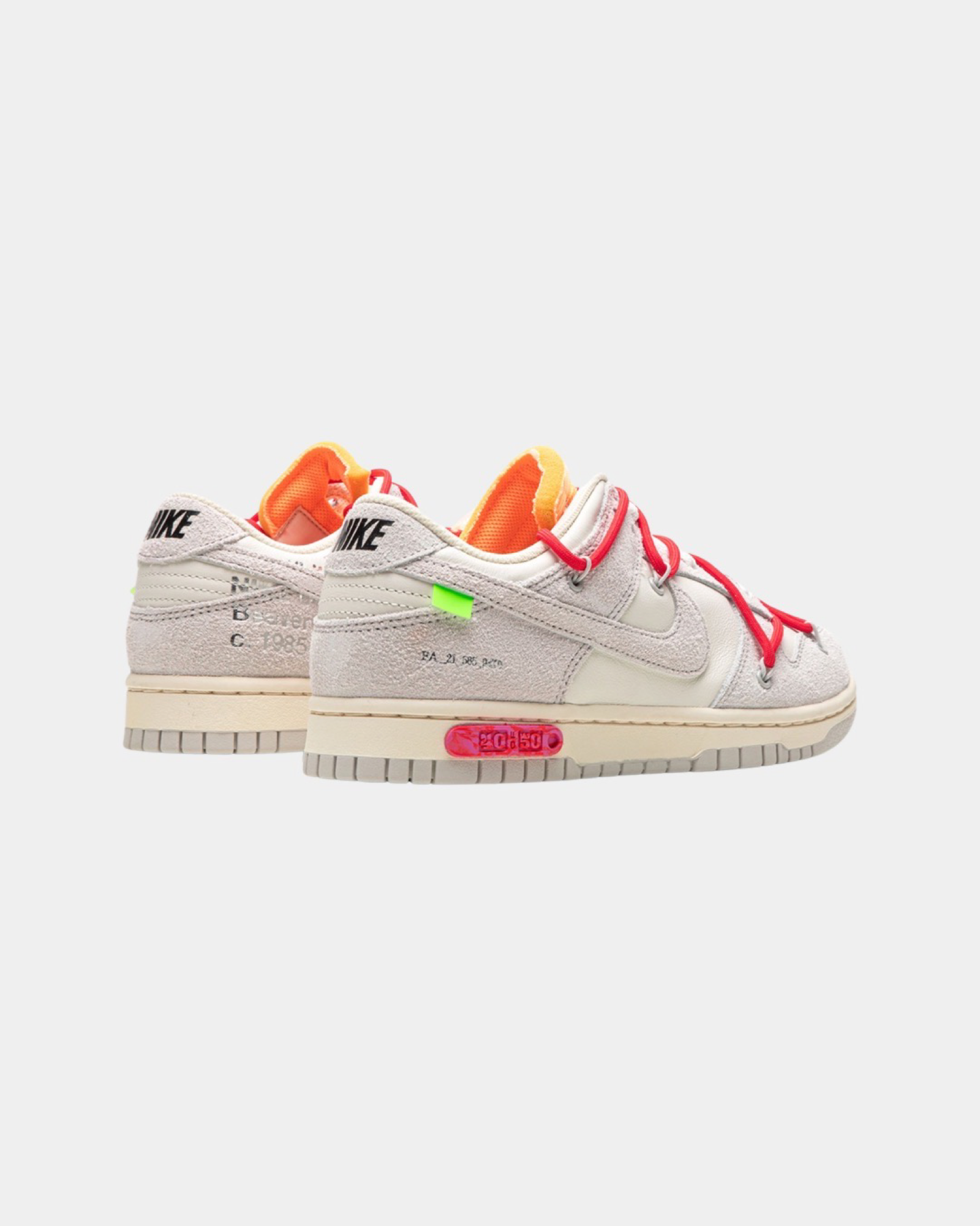 Off-White x Nike Dunk Low 'Lot 40 of 50' - Creps City