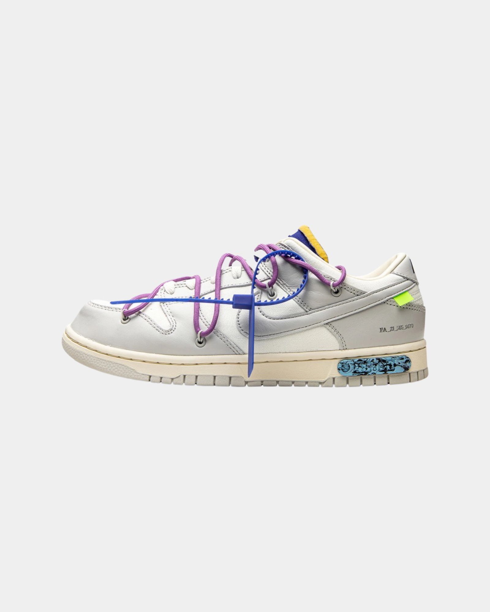 Off-White x Nike Dunk Low 'Lot 48 of 50' - Creps City