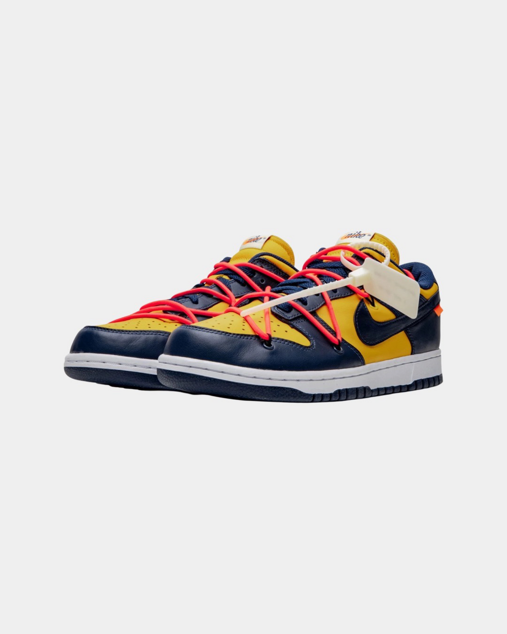 Off-White x Nike Dunk Low 'University Gold' - Creps City