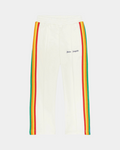 Palm Angels Rainbow Track Pants 'White' - Creps City
