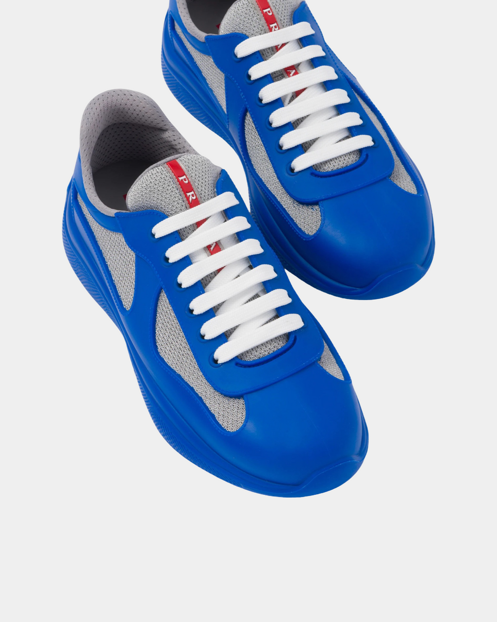 Prada America's Cup Soft Rubber And Bike Fabric Sneaker - Creps City
