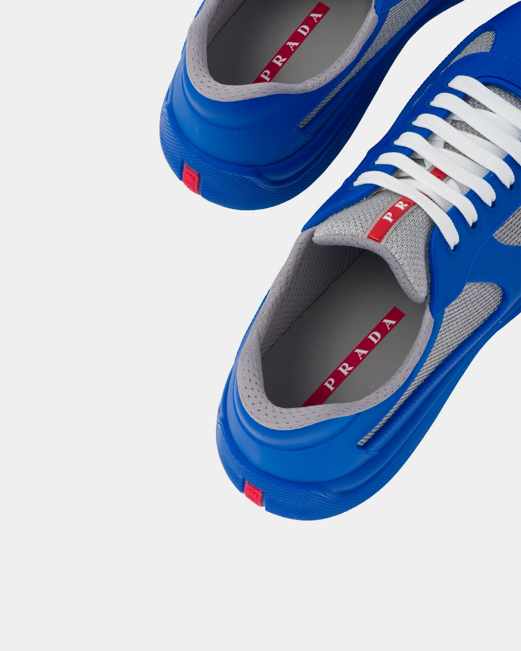 Prada America's Cup Soft Rubber And Bike Fabric Sneaker - Creps City